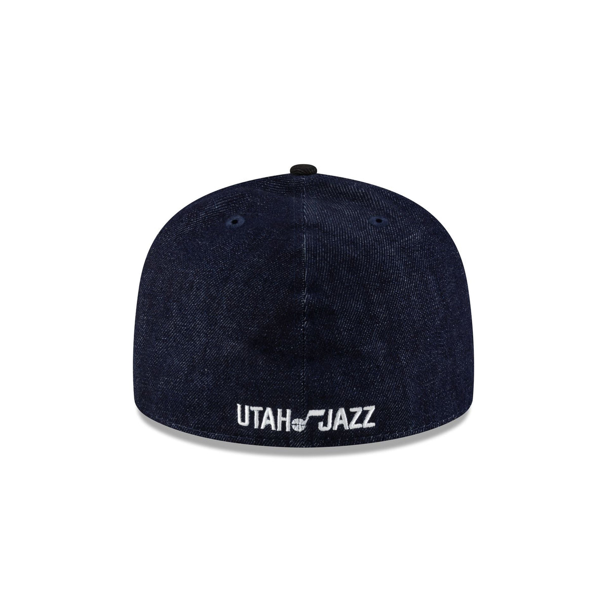 Utah Jazz Navy Denim 59FIFTY A-Frame Fitted Hat