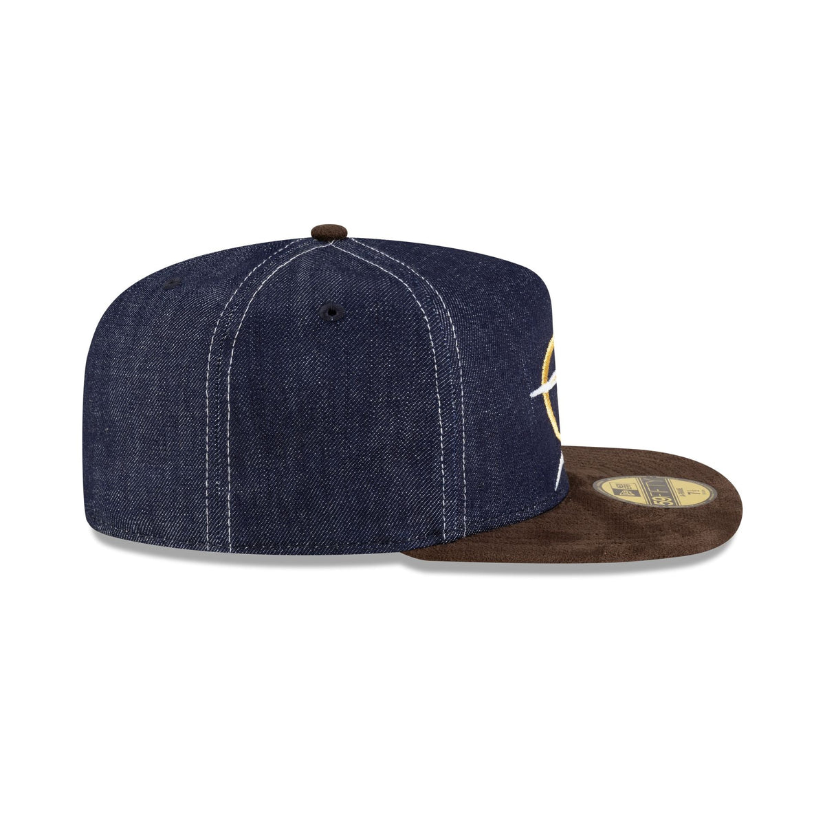 Houston Astros Houston Pack Denim Alternate Cooperstown Logo 59FIFTY A-Frame Fitted Hat