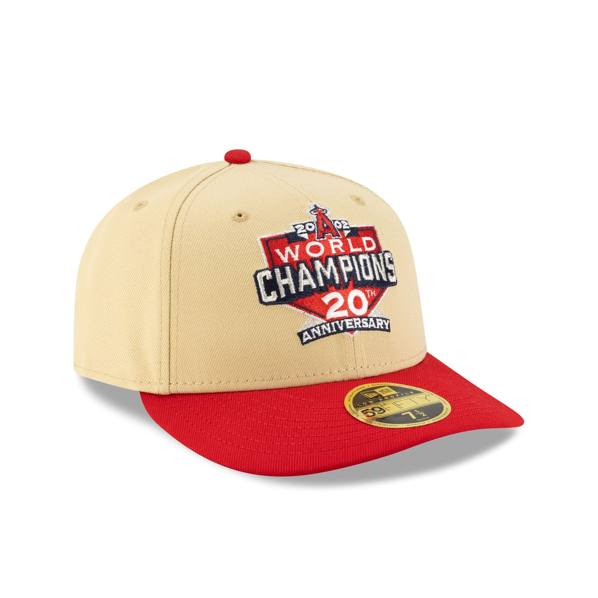 Los Angeles Angels World Series Low Profile 59FIFTY Fitted Hat