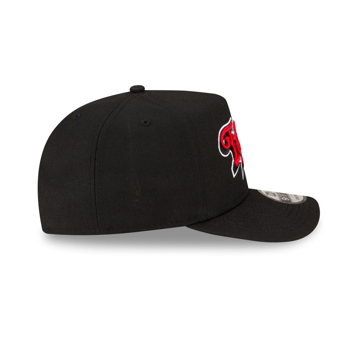 Born x Raised x Atlanta Falcons Script Black 9FIFTY A-Frame Snapback Hat