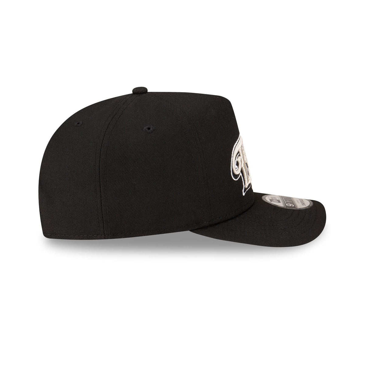 Born x Raised x Philadelphia Eagles Script Black 9FIFTY A-Frame Snapback Hat