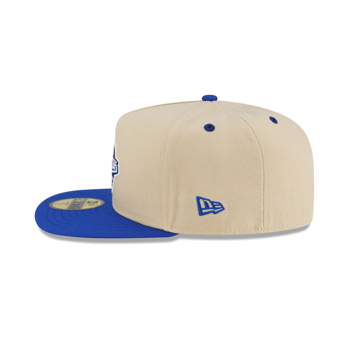 Detroit Pistons Hardwood Classics 2000s Gold 59FIFTY A-Frame Fitted Hat