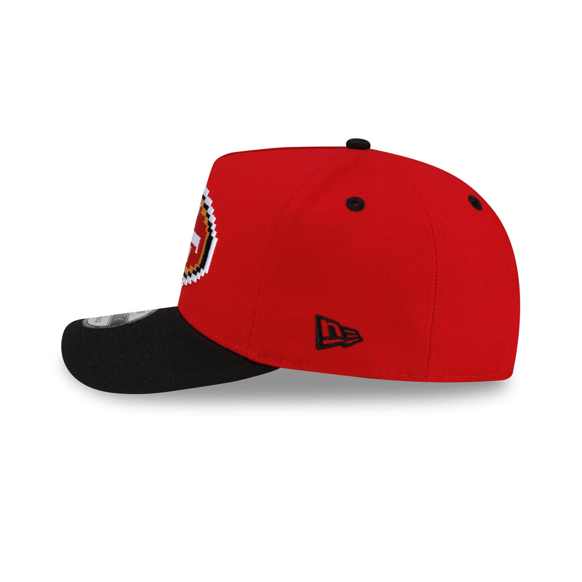 San Francisco 49ers Pixel 9FIFTY A-Frame Snapback Hat