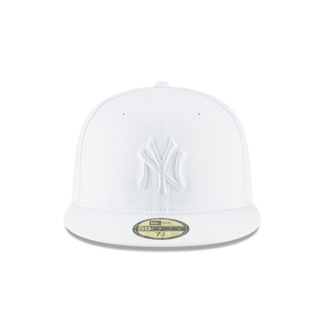 New York Yankees Whiteout Basic 59FIFTY Fitted Hat