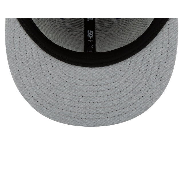 Los Angeles Dodgers Cardinal Basic 59FIFTY Fitted Hat