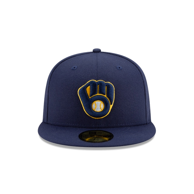 Milwaukee Brewers Authentic Collection 59FIFTY Fitted Hat