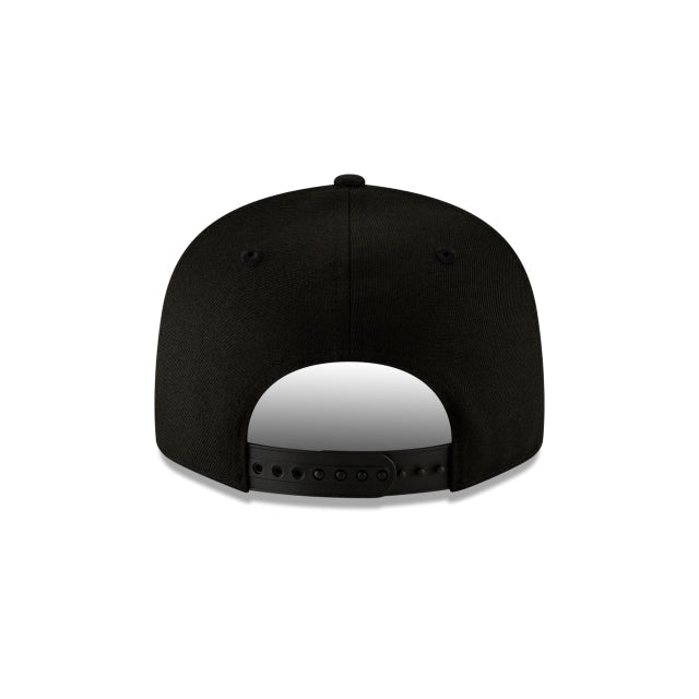 Chicago Bears Basic Black On Black 9FIFTY Snapback Hat