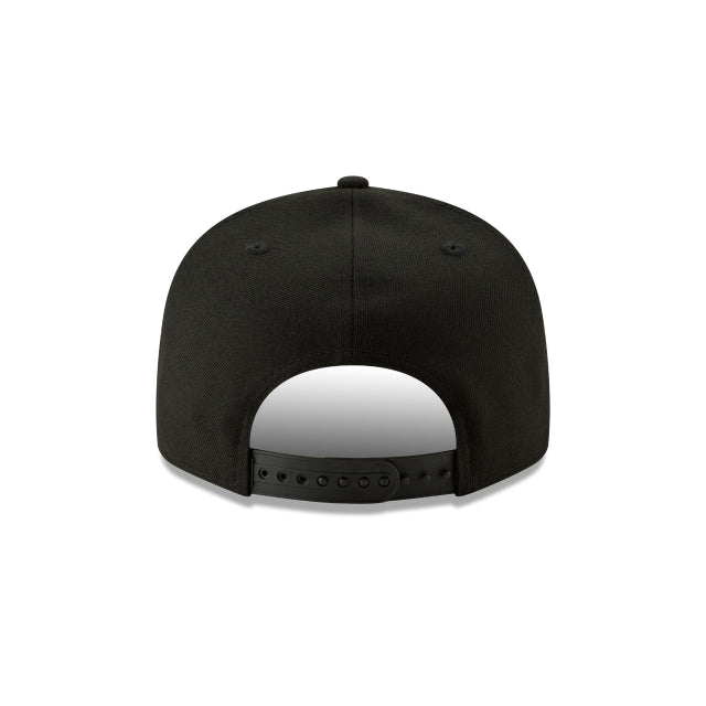 Carolina Panthers Basic Black On Black 9FIFTY Snapback Hat