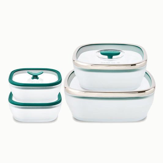 8-Piece Glass Square Dish Set