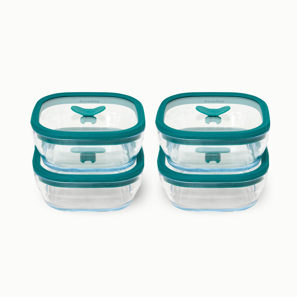 2.5-Cup Glass Square Dish Multipack