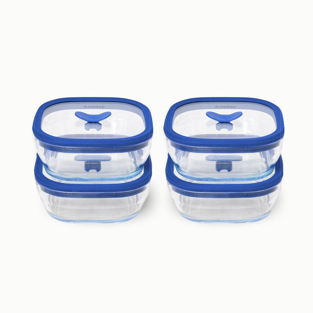 2.5-Cup Glass Square Dish Multipack