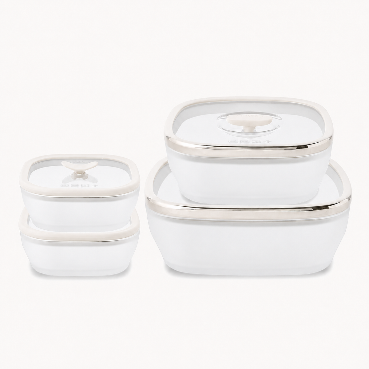 8-Piece Glass Square Dish Set