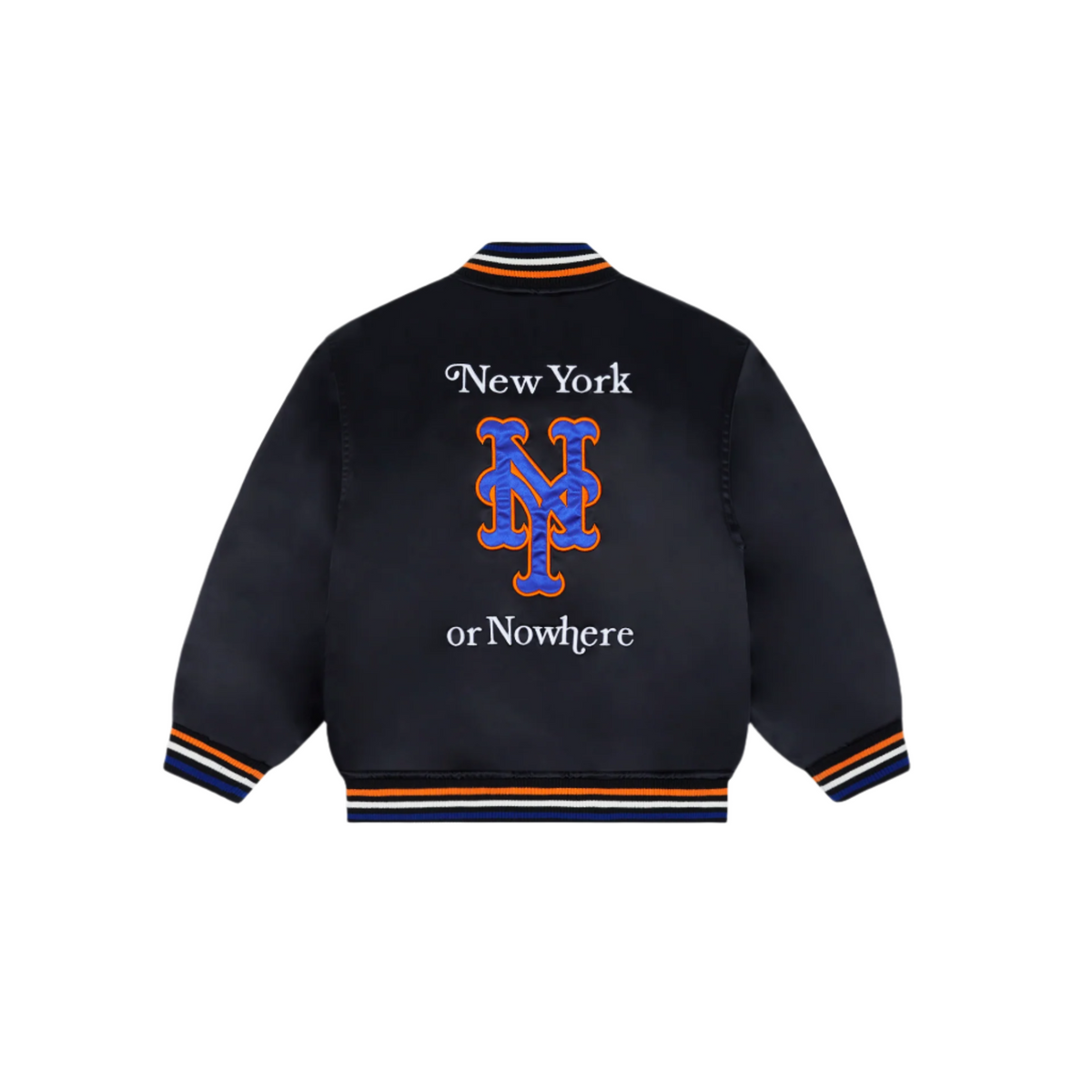 New York or Nowhere x New York Mets Youth Black Jacket