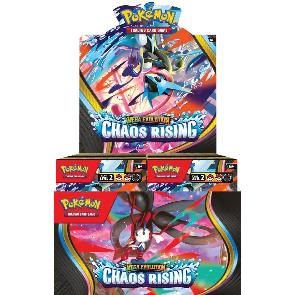 🔥2026 Christmas Gift🎄: Mega Evolution - Chaos Rising Build & Battle Box Display (10)