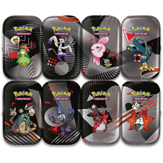 🔥2026 Christmas Gift🎄: Scarlet & Violet - Black Bolt/White Flare Unova Mini Tin