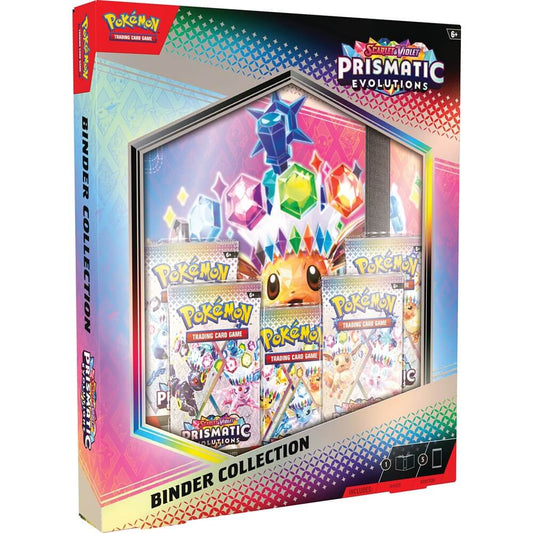 🔥2026 Christmas Gift🎄: Scarlet & Violet - Prismatic Evolutions Binder Collection