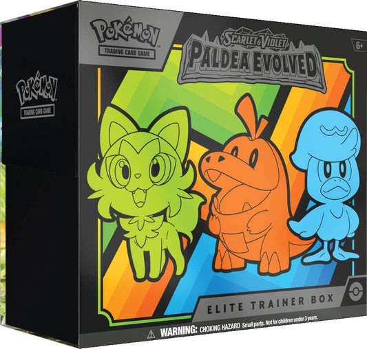 🔥2026 Christmas Gift🎄: Scarlet & Violet—Paldea Evolved: Elite Trainer Box (ETB)