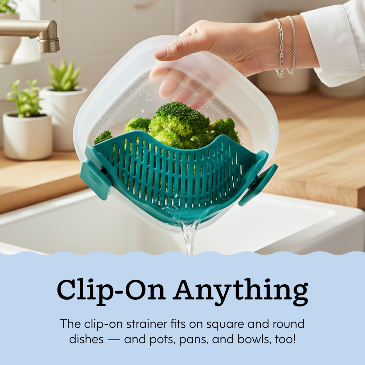 Clip-on Strainer