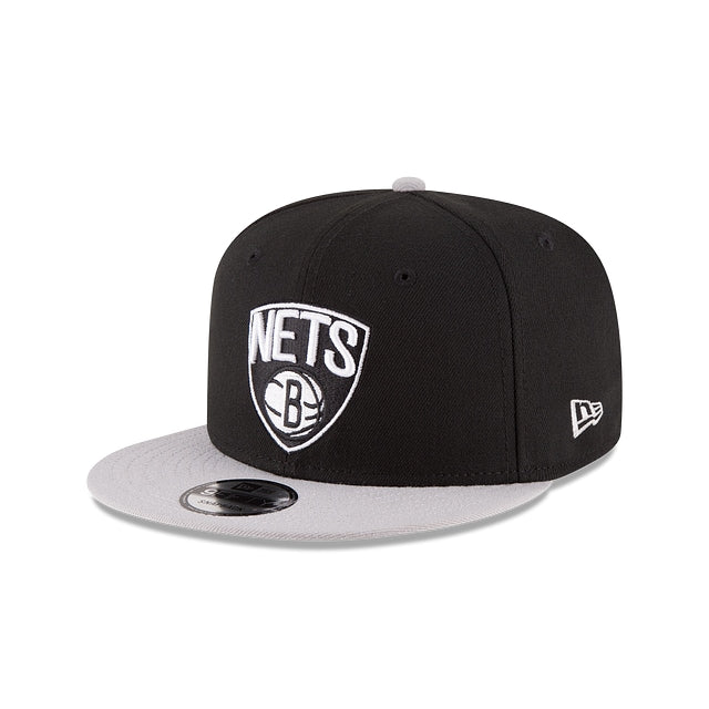 Brooklyn Nets Two Tone 9FIFTY Snapback Hat